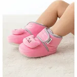 Dětské capáčky růžové, Dětské boty 12-18 měsíců