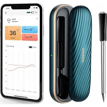 Kuchyňský teploměr Inkbird INT-11X-B Teploměr s kuchyňskou sondou, Bluetooth