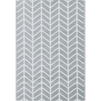 Koberec Koberec ARAKIL oboustranný, UV odolný, šedý, 160x230 cm