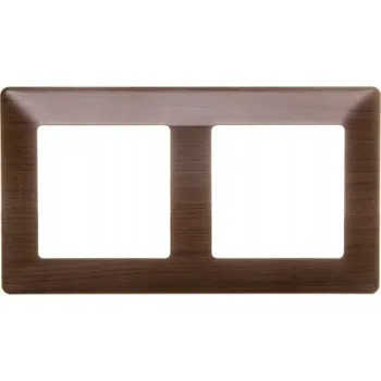 vypínač Rámeček dvojitý Legrand hnědý