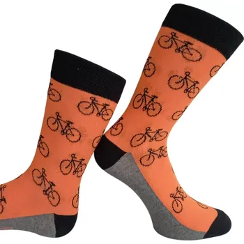 Pánské ponožky Dospělé ponožky Kolo T - 37-41 / oranžová