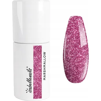 Lak na nehty Hybridní lak barevný lak Isabellenails 379 Marshmallow 6 ml