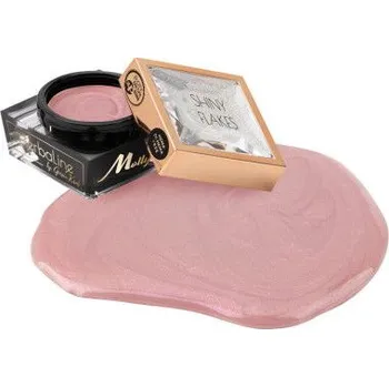 Lak na nehty Molly Lac Building Gel Shiny Flakes 15g - neobsahuje hema/di-hema