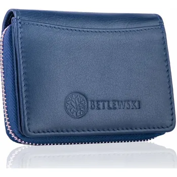 Betlewski dámská peněženka z pravé kůže – modrá
