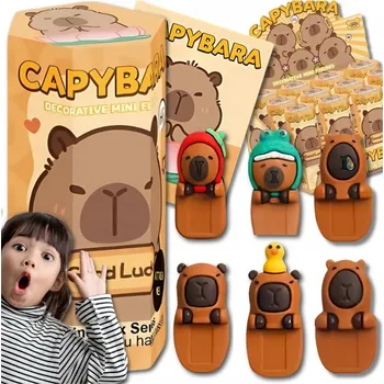 Figurka Mini Přívěsek na Telefon Kapybara Sonny Angel - HIPPERS 1 ks