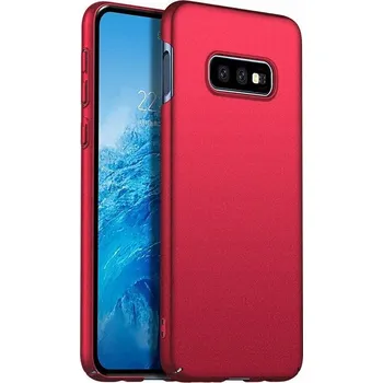 Pouzdro na mobilní telefon Zadní Kryt Pskom pro Samsung Galaxy S10e červený
