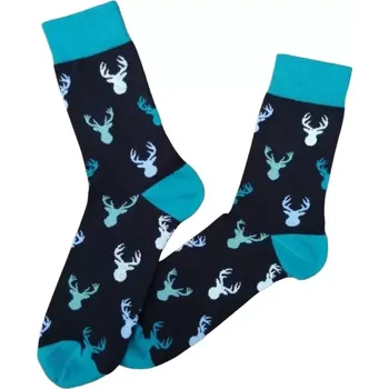 Pánské ponožky Pánské ponožky Jelen - 42-46 / černá