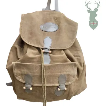 Kožený vak OLIVE dřevěná pracka buvolí kůže