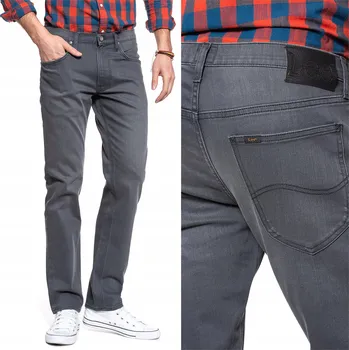 Pánská móda Pánské džíny rovného střihu Lee DAREN ZIP FLY 30/34