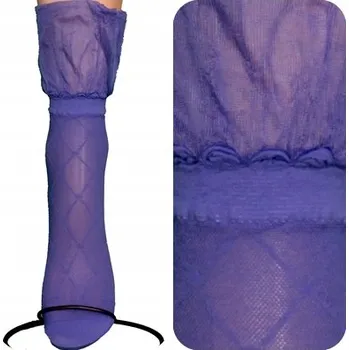 Dámské ponožky DÁMSKÉ VZOROVANÉ PONOŽKY CALZAMIA CALZINO GUIN MAUVE