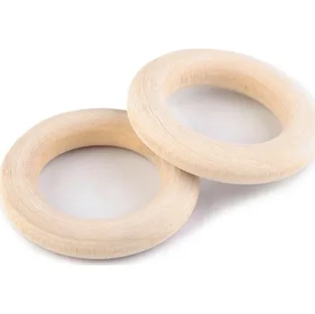 Dřevěný kroužek pro tvorbu lapače snů - 25mm