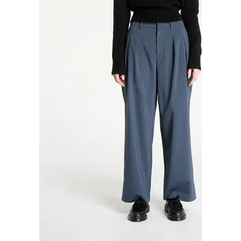 Dámské kalhoty Kalhoty Calvin Klein Jeans Tailored Wide Leg Pants Blue 26