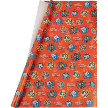 Papír Albi Dárkový papír 2 m - Tlapková patrola odznaky