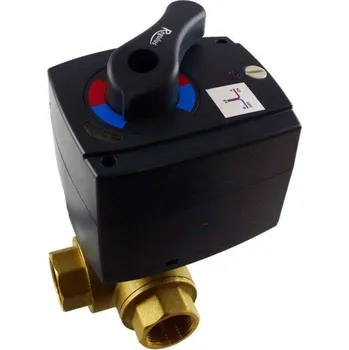 Ventil Regulus Ventil třícestný zónový kulový s pohonem VZK R 320 60 L, 230 V, F 3/4", 19367