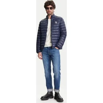 Dámská větrovka KARL LAGERFELD Vatovaná bunda 505710 551590 Tmavomodrá Regular Fit 46