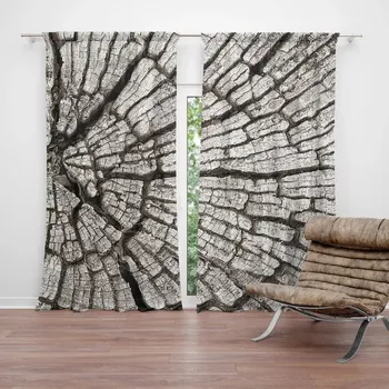 Závěs Sablio Závěs Dřevo: 2ks 140x250cm