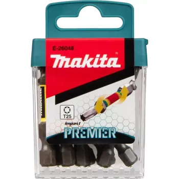 Bit E-26048 Torzní bit řady Impact Premier (E-form) T25-50mm, 10 ks Makita