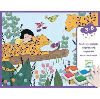 Výtvarná sada Umělecká sada Malování prsty Djeco