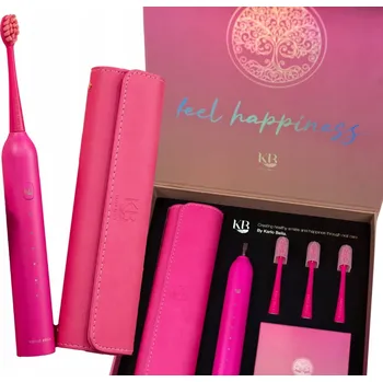 Elektrický zubní kartáček Kosmetická Pouzdro Karlo Bella na zubní Sonický Kartáček růžová