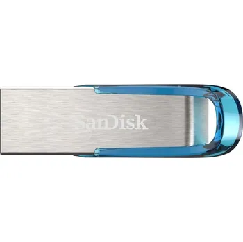 USB flash disk Flash disk SanDisk Ultra Flair 64 GB USB 3.0 modrý