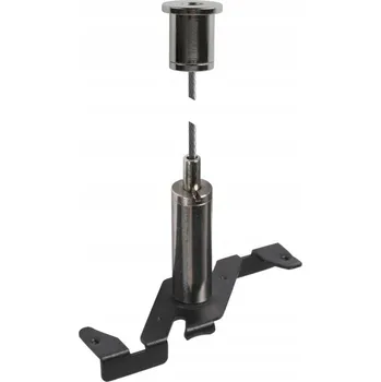 Bodové svítidlo BIG WHITE (SLV) 3m drátěné lano výkyvný závěs 48 V TRACK, černá 1006607