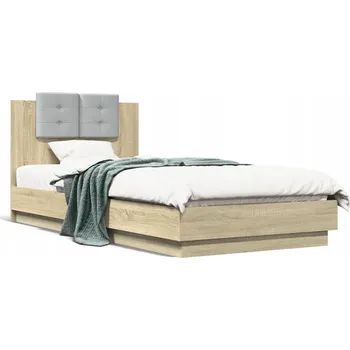 Postel Jednolůžková postel GV1 90x200 dekor dřeva dub