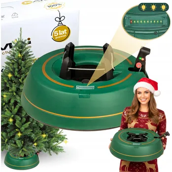 Stojánek na vánoční stromek ZELENÝ STOJAN NA VÁNOČNÍ STROMEK 2,5 m SELECT 2 KAMAI