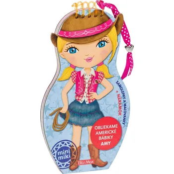 omalovánky Obliekame americké bábiky AMY – Maľovanky
