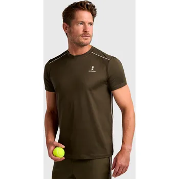 Pánské tričko NORDICDOTS Pánské Tričko Tenis/Padel Performance M ZELENÁ