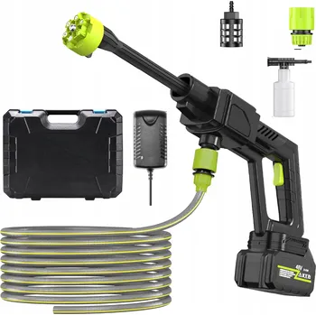 Vysokotlaký čistič Akumulátorová tlaková myčka 48V 30 Bar 200W - Sada