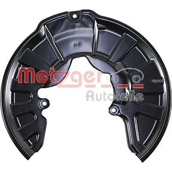 Brzdový kotouč Ochranný plech proti rozstřikování, brzdový kotouč METZGER 6115492