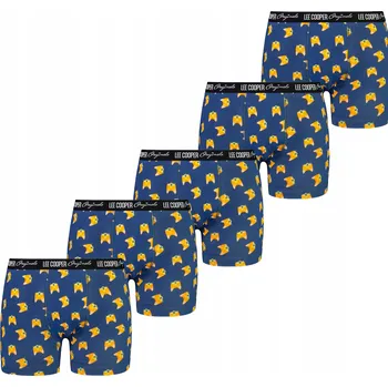 Boxerky Bavlněné Boxerky LEE COOPER pánské 5-BALENÍ sada vel. L
