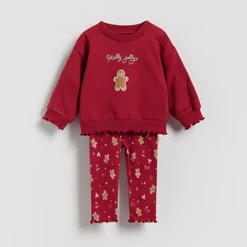 Dívčí spodní prádlo Reserved - Vánoční komplet - červená - 522GT-33X - 522GT-33X-74