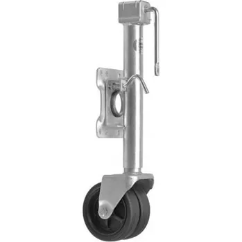 Opěrné kolečko podpěra přívěs přívěsný vozík dvojité