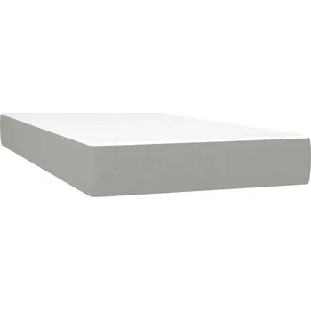 Matrace Taštičková Matrace s pěnou, bílo-světle šedá, 90x200x20 cm