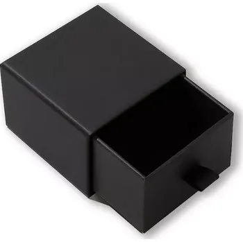 Dárková krabička Dárková vytahovací krabička na Prsten 5 x 5 cm Černá