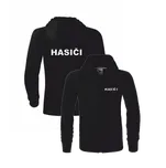 Černá dětská mikina pro hasiče