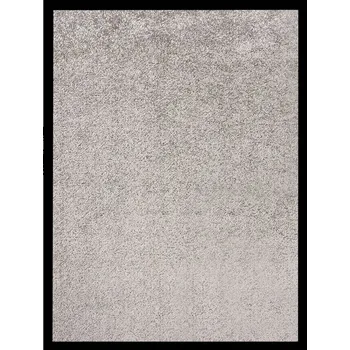 Rohožka Velurová rohožka s protiskluzovou úpravou 40x60 cm Šedá