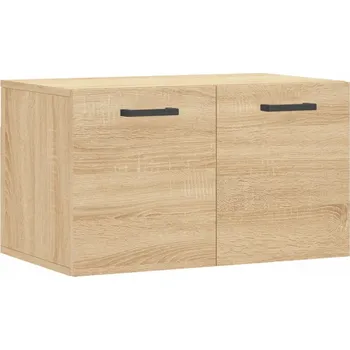 Koupelnový nábytek Závěsná nástěnná skříňka dub sonoma 60 x 36,5 x 35 cm