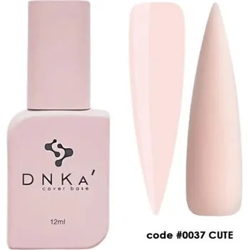 Lak na nehty DNKa' Gumová krycí báze 0037 Cute 12ml