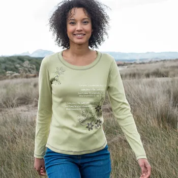 Tričko s dlouhými rukávy a potiskem lipová 54