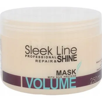 Vlasová regenerace STAPIZ MASKA NA VLASY SLEEK LINE VOLUME S HEDVÁBÍM 250 ml