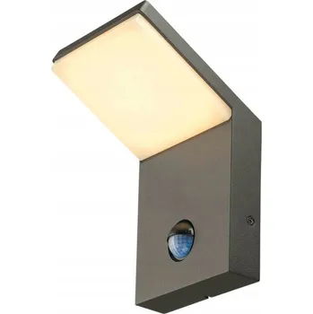 Venkovní osvětlení Venkovní nástěnné svítidlo SLV černé, integrovaný LED zdroj 9 W