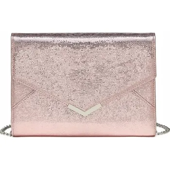 Miss Lulu kabelka psaníčko, růžový syntetický materiál