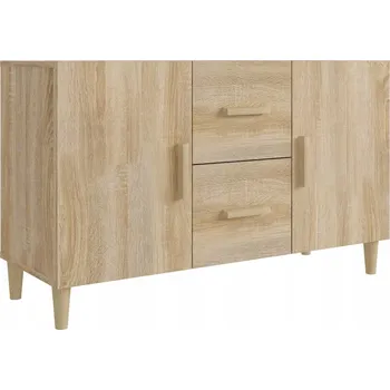 Komoda Boční skříňka z dřevotřísky, dub Sonoma, 100x36x60 cm