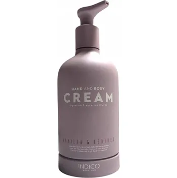 Péče o ruce Indigo Krém na ruce a tělo Vanilla & Leather 370 ml