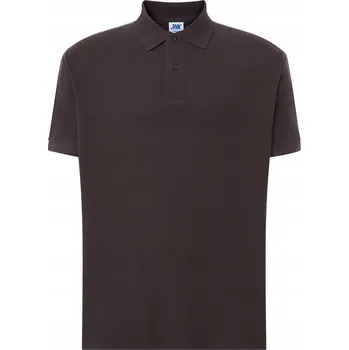 Pánské tričko Pánská Polokošile Grafit L JHK BAVLNA 210g Tričko Krátký Rukáv