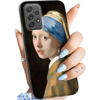 Pouzdro na mobilní telefon Zadní Kryt Hello Case pro Samsung Galaxy A52 5G hnědý