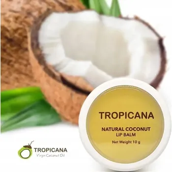 Péče o rty Thajský balzám na rty Tropicana – kokos, vitamíny C a E, hydratuje a chrání 10g