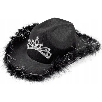 Klobouk Kovbojský klobouk černý